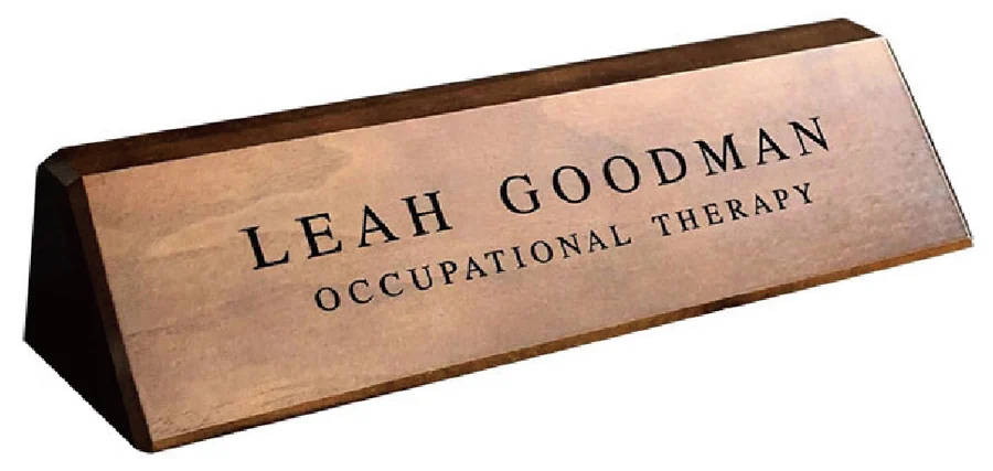 Wooden Table Sign